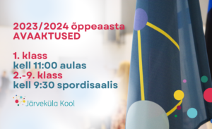 2023/2024 õppeaasta avaaktused